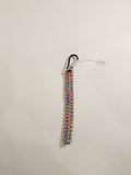 0009 Rainbow Paracord Keychain