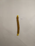 0003 Yellow Paracord Bracelet with small buckle