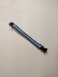 0020 Purple and Blue Paracord Bracelet