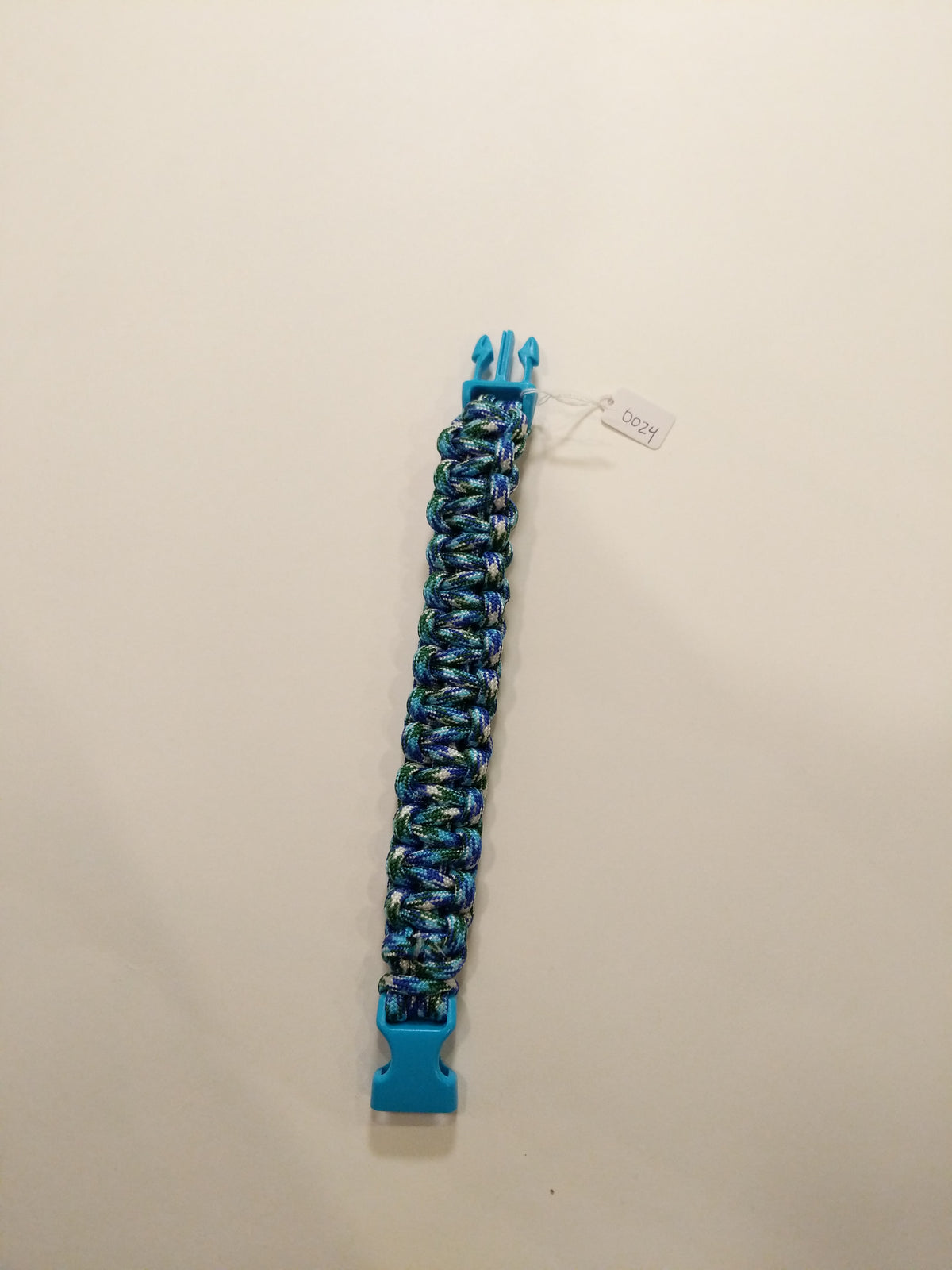 0024 Blue Paracord Bracelet